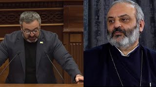 Գառնիկ Դանիելյանը ԱԺ–ում ընթերցեց Բագրատ սրբազանի նամակը