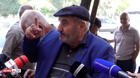 Դե գնա՛ Ադրբեջան, մենք 9 ամիս շրջափակման մեջ Աղդամից սնունդ չենք ընդունել. արցախցին՝ Ալեն Սիմոնյանին