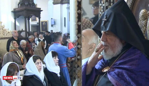 Աղոթք Բաքվում պահվող հայ գերիների, ՀՀ–ում բանտարկված Սրբազանների եւ Սամվել Կարապետյանի համար