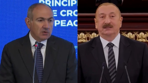 Ալիևի ագրեսիվ հայտարարություններն ու Փաշինյանի խաղաղ արձագանքը