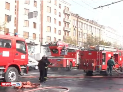 ՈւՂԻՂ. Խոշոր հրդեհ Կոմիտասի պողոտայում