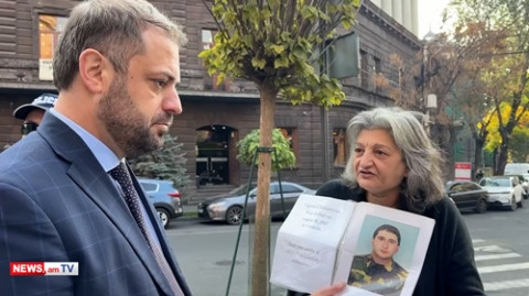 Էնքան պարկեշտ մարդու տպավորություն էիք թողնում. սևազգեստ մայրը Պապոյանին