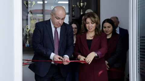 Բրենդավորված լսարան Ագրարային համալսարանում` «ԱԹԵՆՔ» ընկերության կողմից