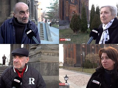 Նիկոլը սատանա է, նրա հետ պատարագի չենք մասնակցի. հարցում Գյումրիում