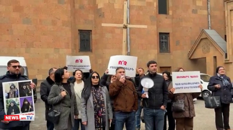 Բողոքի ակցիա ընդդեմ Նավասարդ Կճոյանի