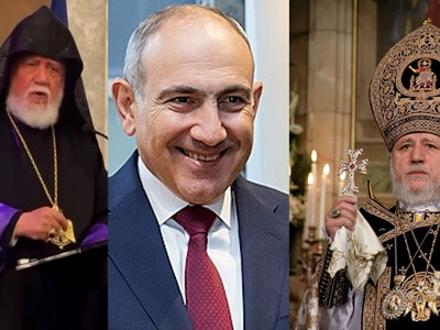 Փաշինյանը հանգիստ չի թողնում Հայաստանի եկեղեցիները. «Օրվա ամփոփում»՝ ռուսերեն