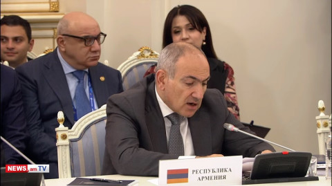 ԵՏՄ նիստում Փաշինյանը ողջունել է Ալիեւի որոշումը
