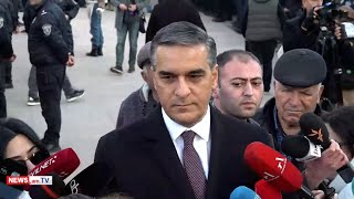 Սա օրակարգ է, որը մեզ պառակտում է. Արման Թաթոյանը Մայր Աթոռում է