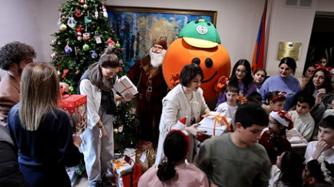 Իդրամի ամանորյա անակնկալը «Օրրանի» ավելի քան 100 սաների համար