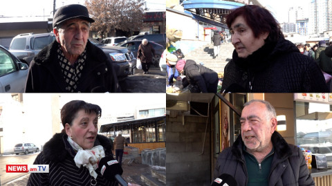 «Շատ թանկ է ամեն ինչ, գումարը չի բավարարում». քաղաքացիներն ամանորյա վերջին գնումներն են անում