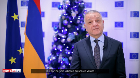 ԵՄ-ն Հայաստանի հուսալի գործընկերն է. Մարագոսի ամանորյա ուղերձը