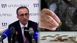 Թոշակը այս տարի էլի բարձրացրել ենք, այնքան, ինչքան թույլատրում է ՀՀ բյուջեն. նախարար