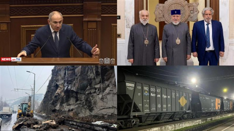 Փաշինյանը երկաթգծի մասին, ընդդիմադիրների նոր ձերբակալություններ Հայաստանում. «Օրվա ամփոփում»՝ ռուսերեն