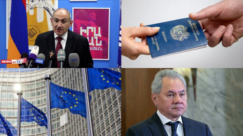 Ադրբեջանցիները Հայաստանում, Մոսկվայի նախազգուշացումը. «Օրվա ամփոփում»՝ ռուսերեն