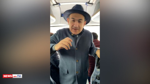 «Միջազգային իրավիճակը խառը էլի». Փաշինյանը ՔՊ–ականների հետ ավտոբուսով գնում է քարոզարշավի