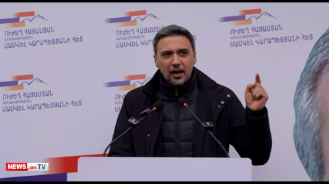 Սամվել Կարապետյանը միանշանակ լինելու է ազատության մեջ, արդարությունը հաղթելու է. Արամ Վարդեւանյան