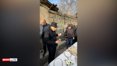 «Ձեթով ա սարքա՞ծ, պասայի՞ն ա». սոված Փաշինյանն ու ՔՊ–ականները Բջնիում