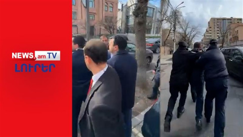 Սկանդալային միջադեպ՝ Ալեն Սիմոնյանի մասնակցությամբ. Հայհոյանքներ՝ ԱԺ–ի մոտ I ԼՈՒՐԵՐ I 18:00