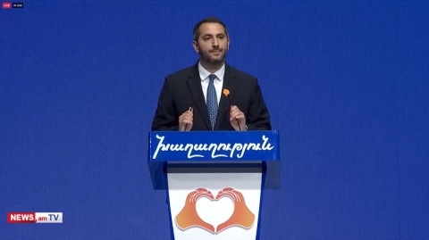 Իմ 1.5 տարեկան Միքայելը պատերազմ չի տեսել. Ռուբինյանի պաթոսային ելույթը ՔՊ համագումարում