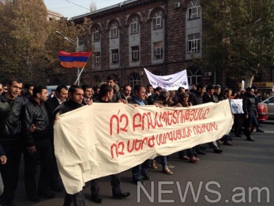 Երեւանում Մարդու իրավունքներին նվիրված երթ անցկացվեց