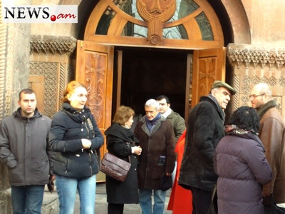 Ավետիսյանների հիշատակին նվիրված հոգեհանգստի կարգ Երեւանում