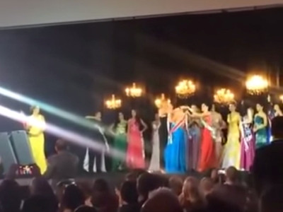 «Միսս Ամազոն» մրցույթի երկրորդ տեղ զբաղեցնողը հաղթողի գլխից գցել է թագը