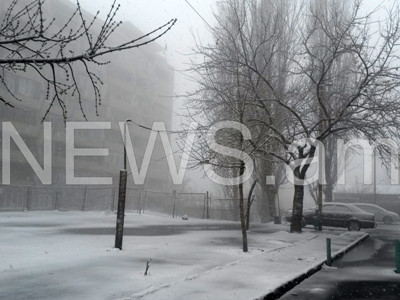 Երևանում ձյուն է տեղում