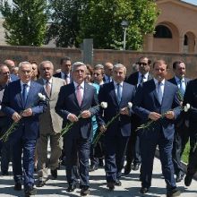 Նախկին վարչապետ Անդրանիկ Մարգարյանի ծննդյան օրը պանթեոնում