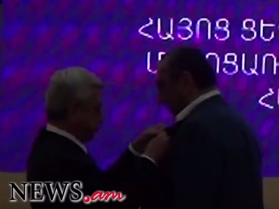 Սամվել Ալեքսանյանը պարգևատրվեց 2-րդ աստիճանի շքանշանով