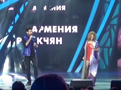 Գրիգոր Կյոկչյանի եւ IOWA-ի զուգերգը՝ «Նոր Ալիք-2015»-ի մրցութային երկրորդ օրը