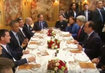 Օբաման ու Օլանդը ընթրել են միասին