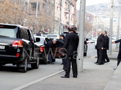 Սերժ Սարգսյանը ԱԱԾ շենք է գնացել ԱԱԾ նոր տնօրենին ներկայացնելու