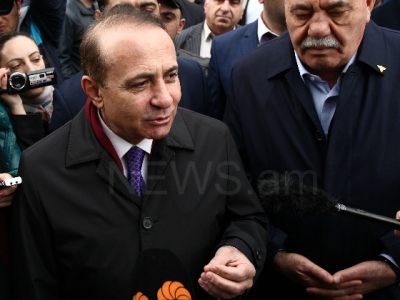 Հովիկ Աբրահամյանը՝ որդու Երեւանի քաղաքապետ դառնալու լուրերի մասին