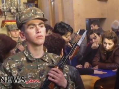 Մեր հերոսն է. Մասիսում տեղի ունեցավ Արցախում զոհված 20-ամյա Աղասիի հոգեհանգիստը