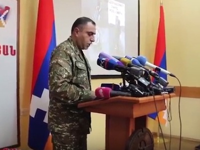 Արցախի Պաշտպանության բանակի ներկայացուցչի ասուլիսը