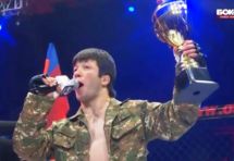 Армянский боец посвятил победу над азербайджанцем армянским солдатам