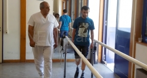 Քառօրյա պատերազմում 2 ոտքը կորցրած Դավիթը պատմում է բուժման ընթացքի մասին