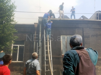 No Comment. Ինչպես են Գյումրիում հրդեհ հանգցնում