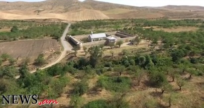 Ամարասի վանական համալիր. կադրեր դրոնով