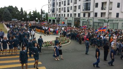 Արցախի Հանրապետության հռչակման 25-րդ տարեդարձը Ստեփանակերտում