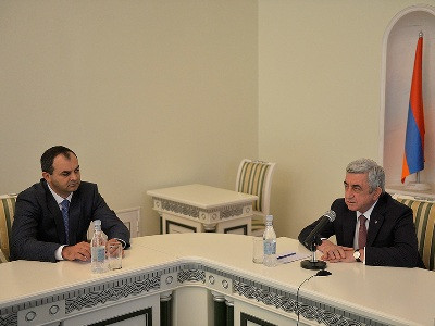 Սերժ Սարգսյանը ներկայացրեց նոր դատախազին