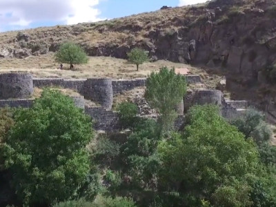 Բջնիի ամրոցը. կադրեր դրոնով
