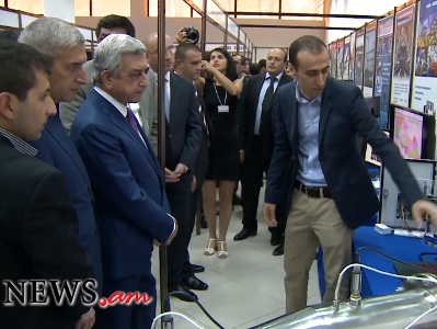 ՀՀ նախագահը՝ DigiTec Expo ՏՏ ցուցահանդեսի բացմանը