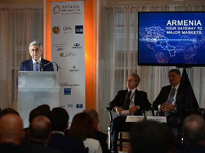 Սերժ Սարգսյանի ելույթը Նյու Յորքում «Հայաստան. ներդրումային համաժողով 2016»-ին