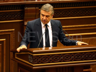 Կարեն Կարապետյանը ներկայացրեց կառավարության ծրագիրը ԱԺ-ում