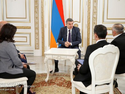 ՀՀ վարչապետ Կարեն Կարապետյանի հարցազրույցը հեռուստաընկերություններին