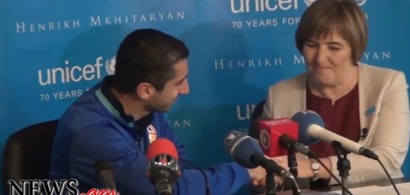 Mkhitaryan becomes UNICEF Goodwill Ambassador