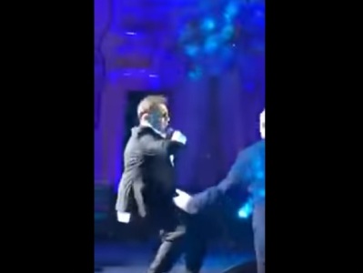 Пьяный Григорий Лепс упал на сцене