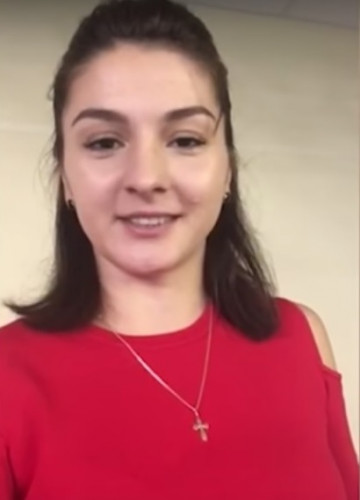 Russian tennis team member Margarita Gasparyan extends wishes to Armenians