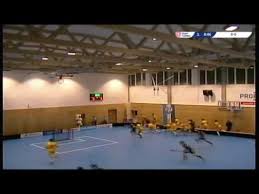 Roof falling during floorball game